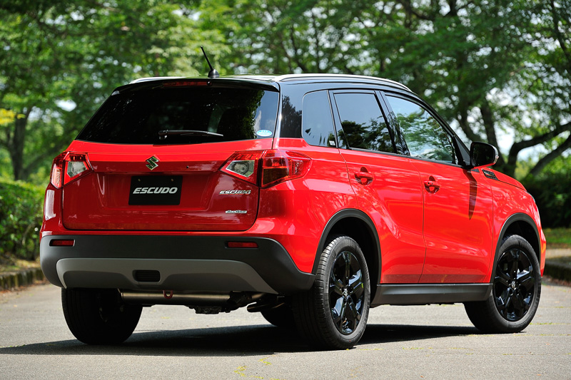 エスクード 1.4ターボのリアスタイル