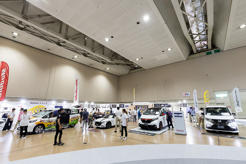 メイン会場のホンダアクセスのブース