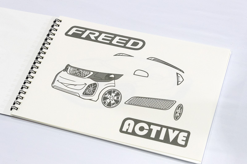 透明なセロハンとそこに貼るシール