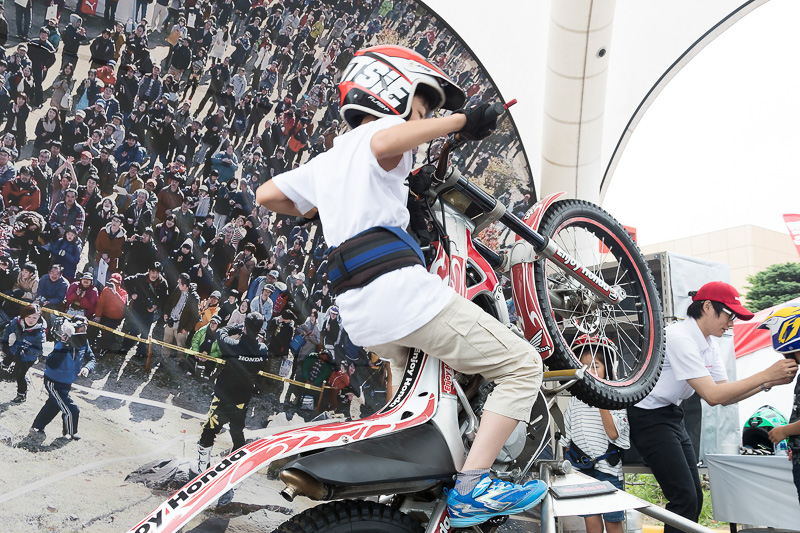 こちらも子供たちに大人気のコーナーとなっていた