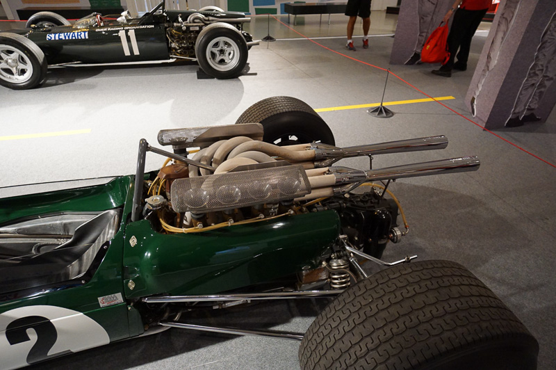 優勝したジャック・ブラバムがドライブしていたブラバム・レプコ