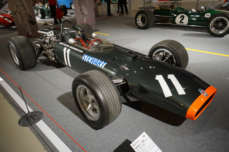 3位になったジャッキー・スチュワートがドライブしていたBRM P115