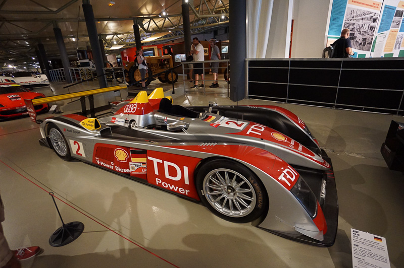 アウディ R10 TDI。2008年の優勝車両