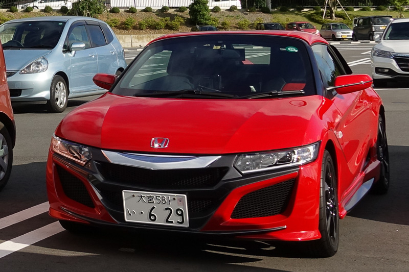 白いナンバープレートとなった愛車
