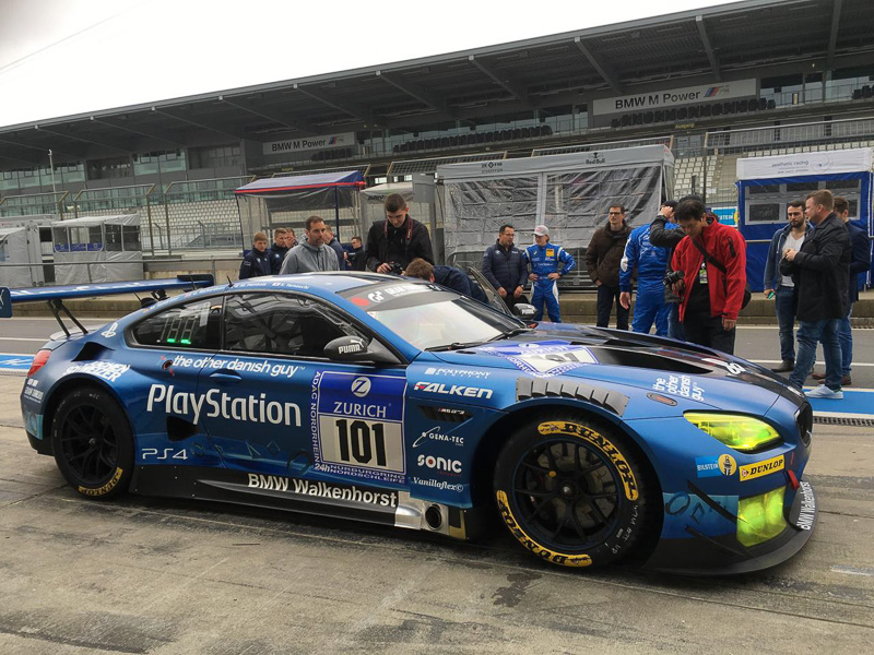 ニュルブルクリンク24時間レースのテスト風景