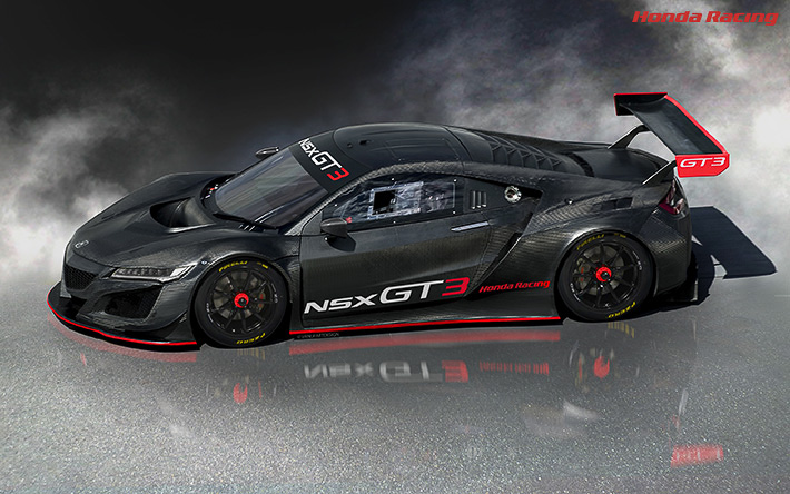「NSX」をベースにしたレース専用車両「NSX GT3」