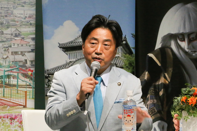 総社市長 片岡総一氏