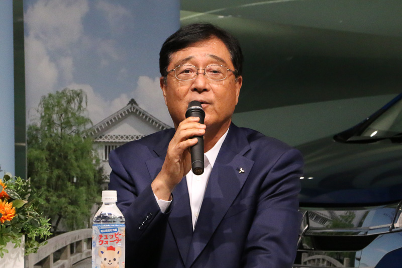 三菱自動車工業株式会社 取締役 CEO 益子修氏