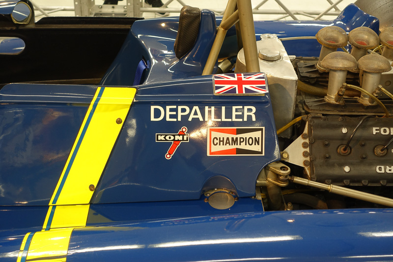 車体とDFVエンジンの接続部。DFVエンジンは車体の一部として機能している