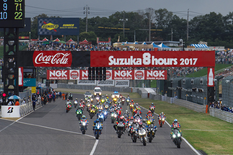 2017年の鈴鹿8耐、世界耐久シリーズ最終戦がいよいよスタート