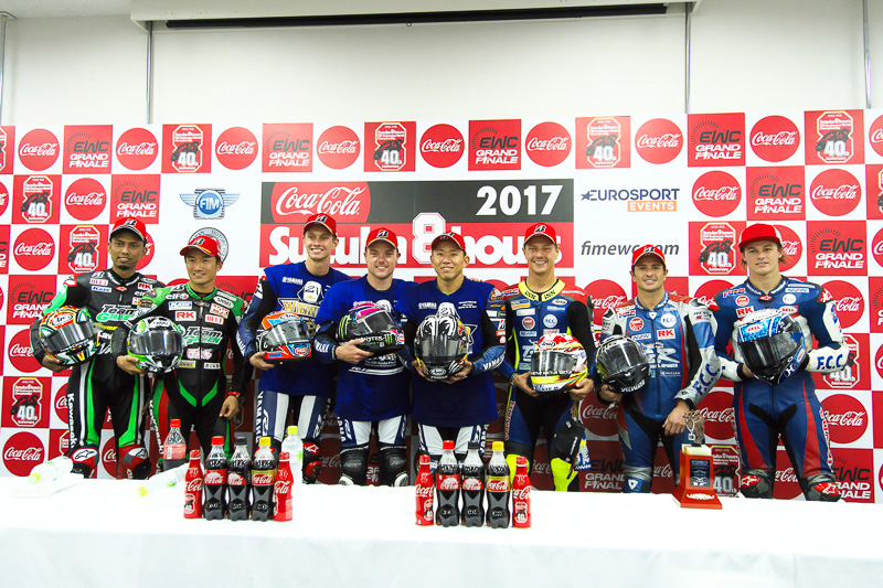 表彰台を獲得した3チーム