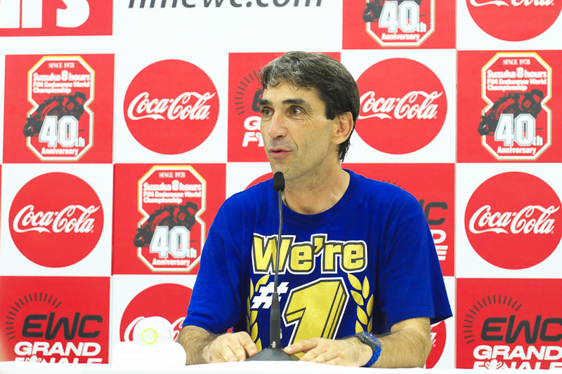 チーム監督 クリストフ・グィオ氏