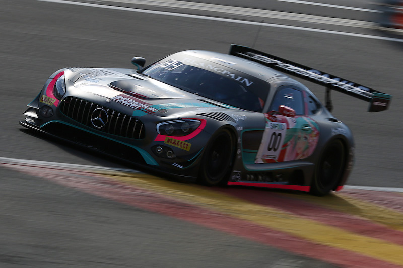 周回を追うごとにポジションをあげるGOODSMILE RACING ＆ TeamUKYOのMercedes-AMG GT3