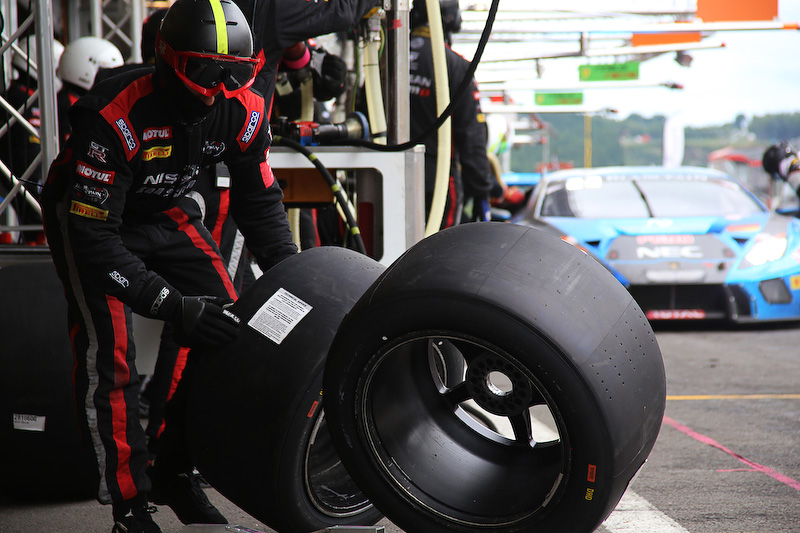 NISSAN GT-R NISMO GT3（23号車）用のニュースリックタイヤ