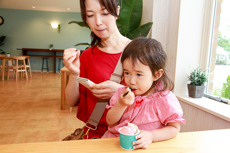 ダブルで2つの味を楽しんじゃいました