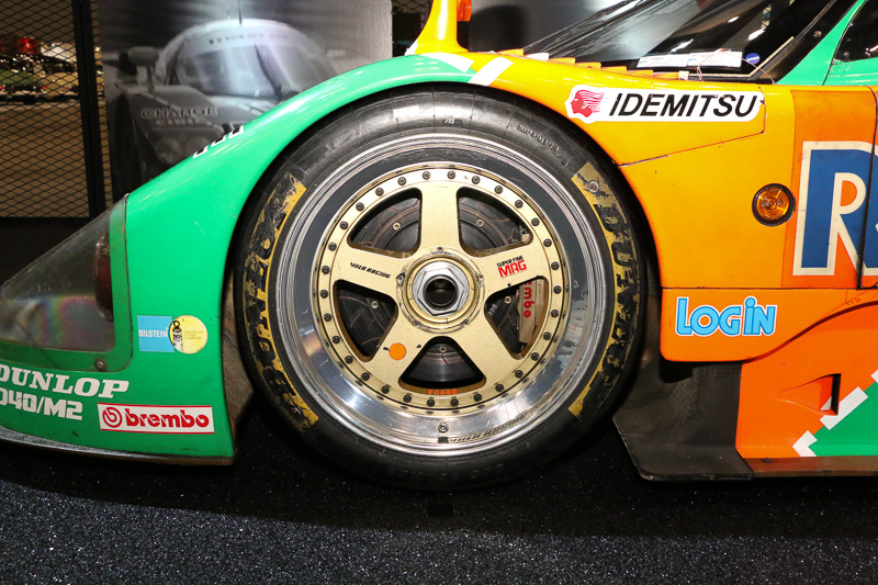 「787B」1991年にル・マン24時間レースで総合優勝した55号車