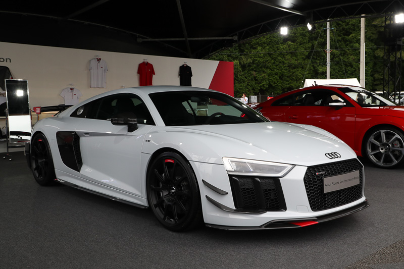 Audi Sport performance partsを装着したR8