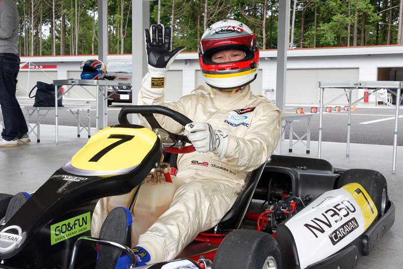 Car Watchチームのドライバーは日下部氏と筆者の2人