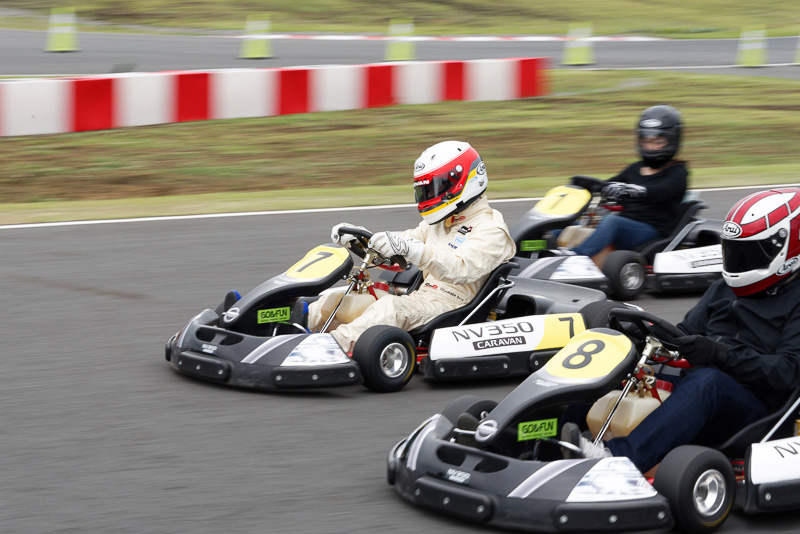 スタートでポジションアップを決め、混乱もうまく切り抜けた