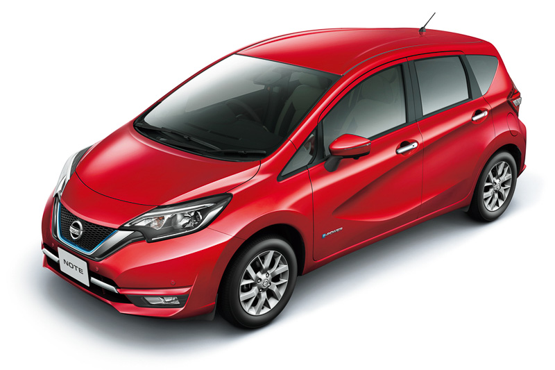 374台差で1位を獲得した日産「ノート」