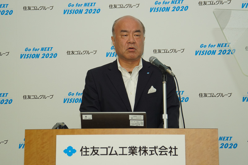 住友ゴム工業株式会社 代表取締役社長 池田育嗣氏