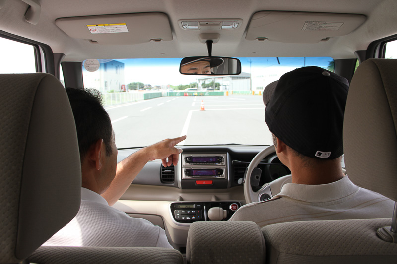 受講の結果、担当の倉田インストラクターから「正しい運転操作ができます」と判断された