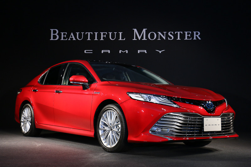 発売1カ月で約1万1500台を受注した新型「カムリ」