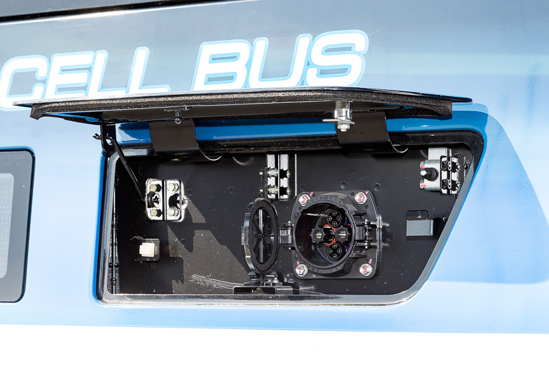 リアにCHAdeMO（チャデモ/給電装置）を装備