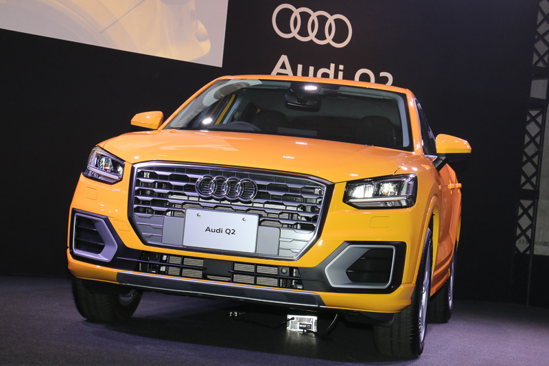 「デイタイムランニングライト（DRL）」を採用して6月中旬に発売された新型コンパクトSUV「Q2」
