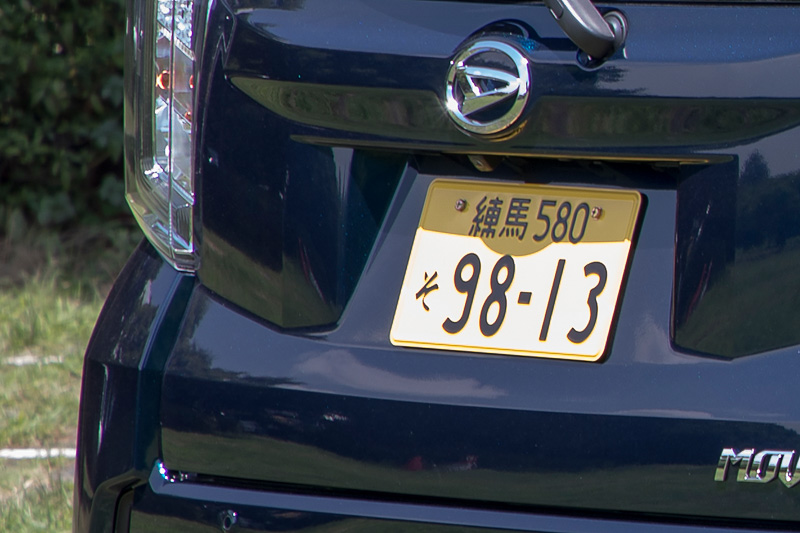 フロントカメラはフロントバンパーグリル部、両サイドのカメラはドアミラーの下面、リアはナンバー上の部分にセットされている。目立たない取り付け方法なのでスタイルの見栄えに影響はない