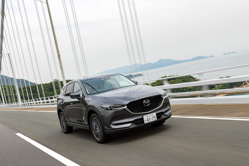 今回のCX-5試乗会では「しまなみ海道」（西瀬戸自動車道）を中心にテストドライブ