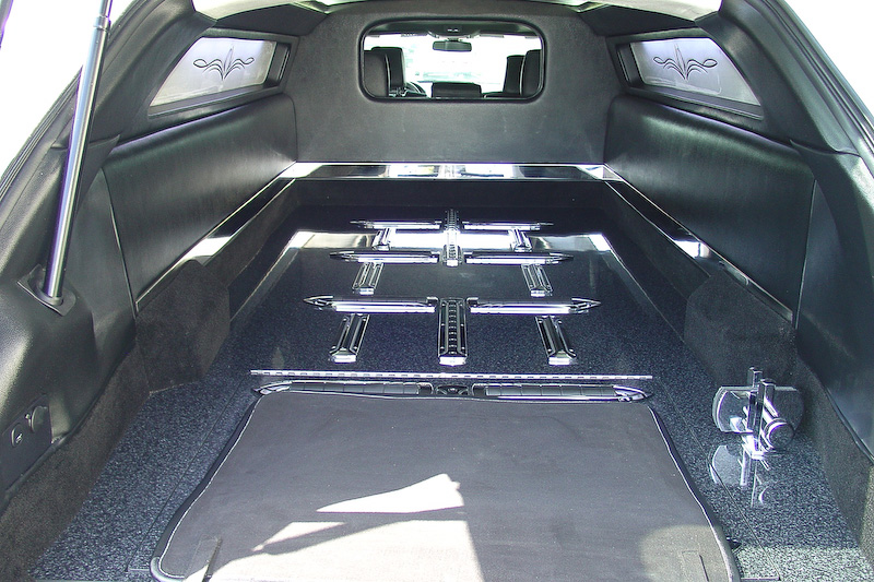 リンカーンMKT センターストレッチリムジンのインテリア