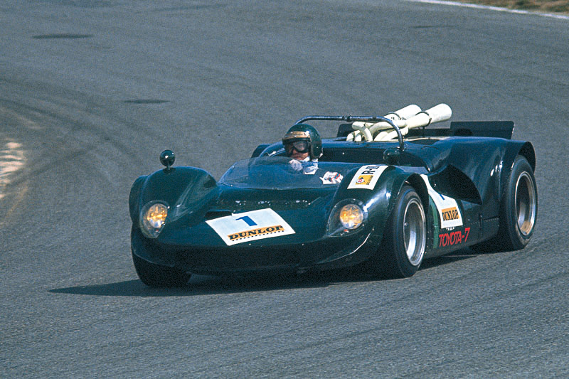 福沢幸雄は1968年の第3回SUZUKA 1000kmでもトヨタ7で優勝している