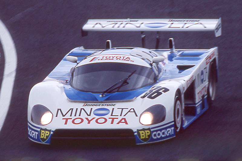 1987年にポルシェを破り優勝したミノルタトヨタ87C