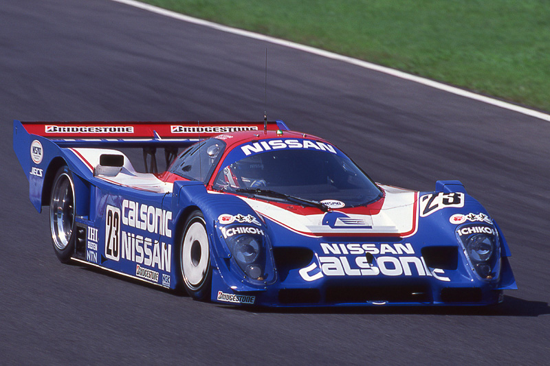 1990年に優勝したカルソニック ニッサン R90CP