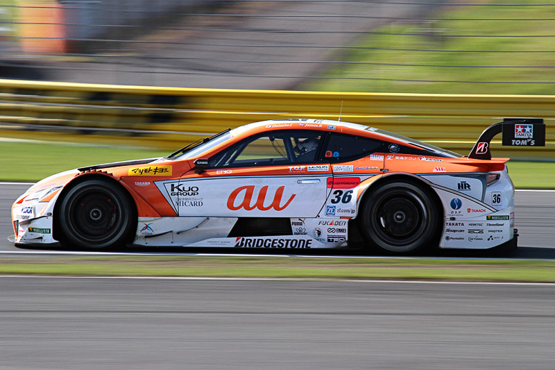 36号車 au TOM'S LC500のジェームス・ロシターがポイントトップに立っている