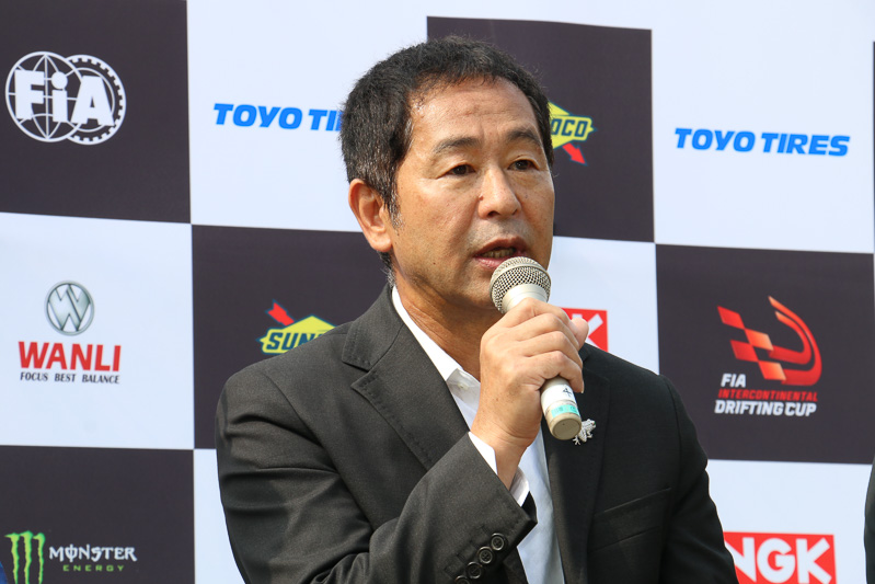 「FIAにも認めてもらって、これ以上の幸せはありません」と語る土屋圭市氏