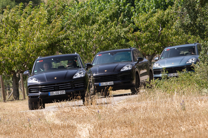 スペインでのテスト