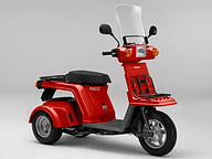 ホンダ、原付3輪スクーター「ジャイロX」「ジャイロキャノピー」を一部