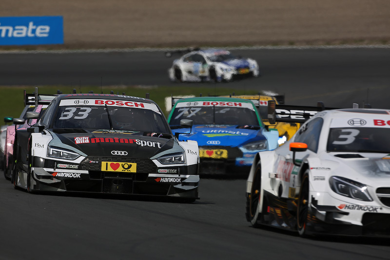 メルセデス勢同様、BMW勢に苦戦するアウディのレネ・ラスト選手（Audi Sport Team Rosberg）