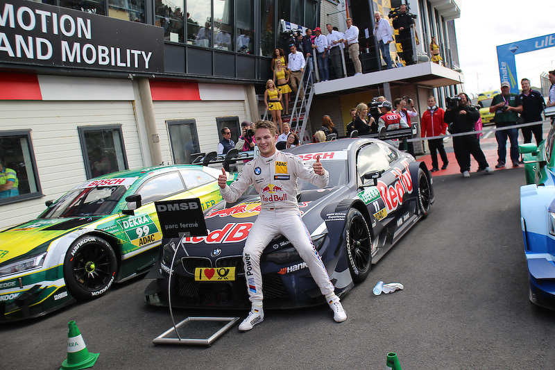 今季初優勝を飾ったに見えたディフェンディングチャンピオンのマルコ・ウィットマン選手（BMW Team RMG）は、レース後の車検で失格となってしまった