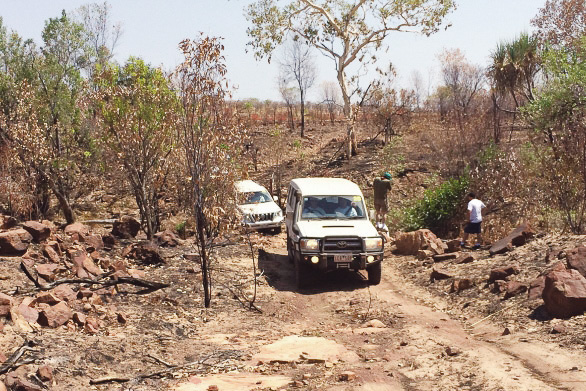 2014年に実施した豪州走破（西オーストラリア州）