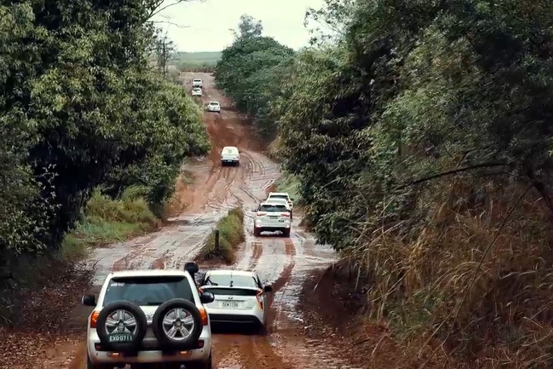 2016年に実施した南米走破（ブラジル）