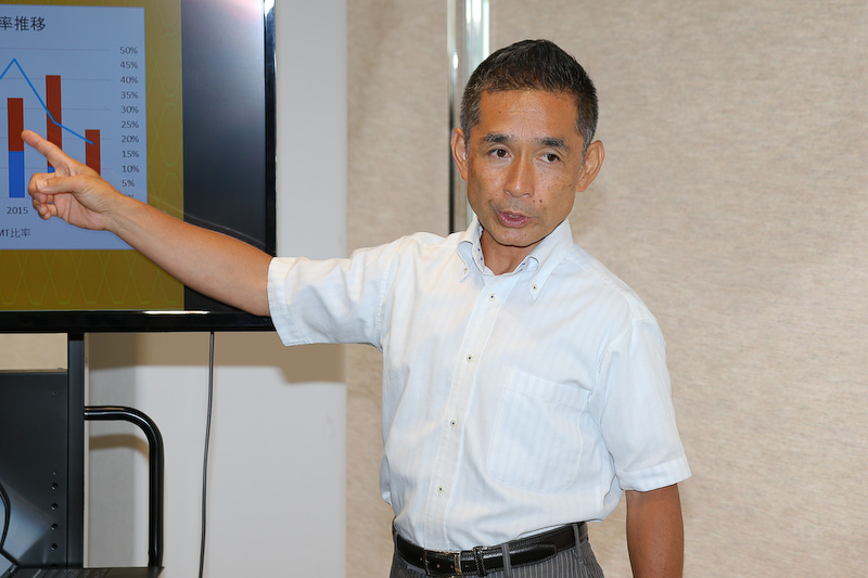 ルノー・ジャポン マーケティング部 商品企画グループ プロダクトマネージャーの近棟伸邦氏