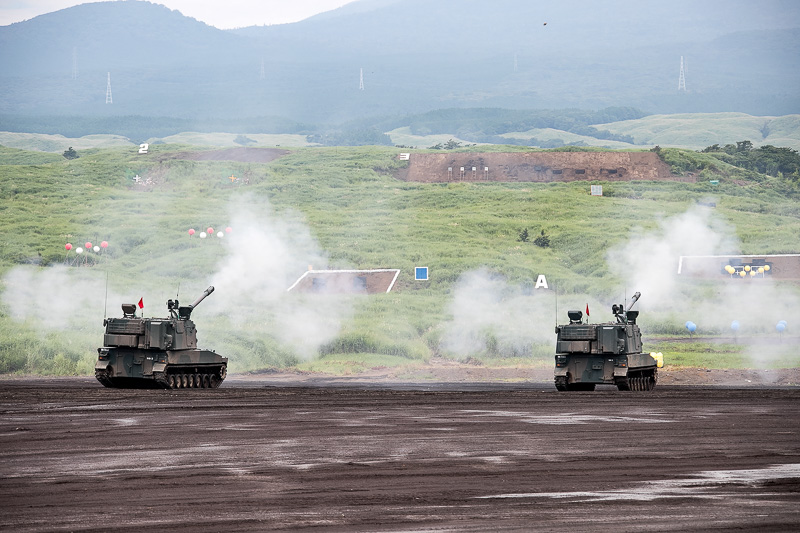 99式自走155mmりゅう弾砲