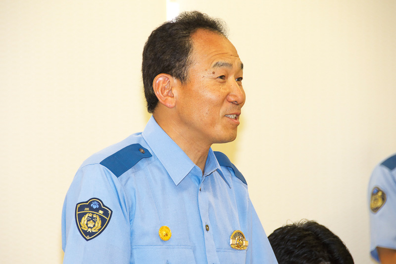 鈴鹿警察署の稲垣好人署長