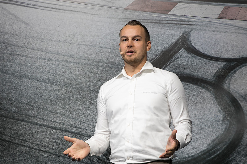 メルセデスAMG AMGプロダクトマネージャーのアルネ・ウィーブキング氏