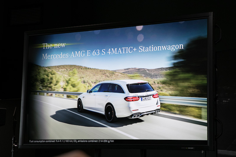 メルセデスAMG E 63 S 4MATIC＋に今回ステーションワゴンが追加された。日常的な利便性を持った“世界最速のステーションワゴン”とのこと