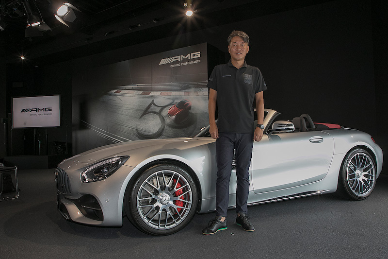 発表会に出席したメルセデス・ベンツ日本株式会社 代表取締役社長兼CEO 上野金太郎氏