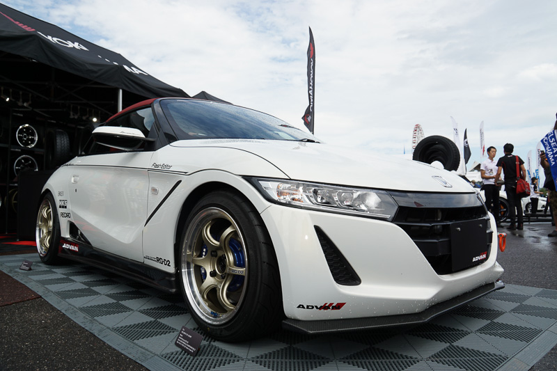 横浜ゴムの展示ブース